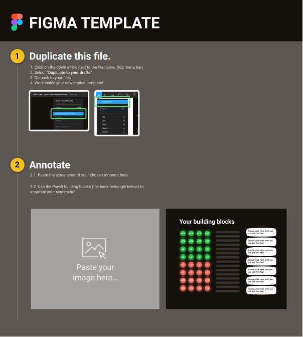 Psych framework Figma template