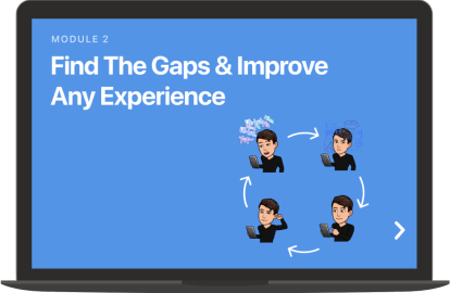 Module 2: Find The Gaps & Improve Any Experience