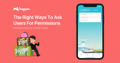 How Hopper Perfectly Nails Permission Requests UX Case Study Tile