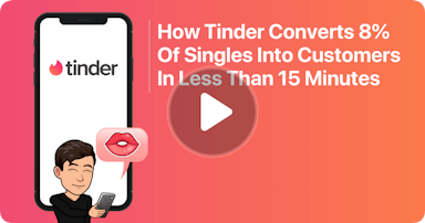 How Tinder Converts 8% Of Singles Into Customers In Less Than 15min. Case Study Tile